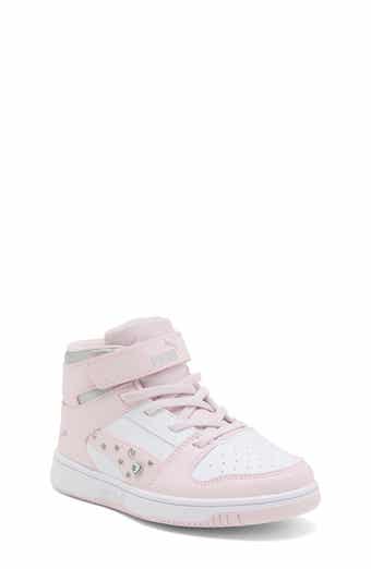 Kids' Rebound Layup Rhinestone High Top Sneaker