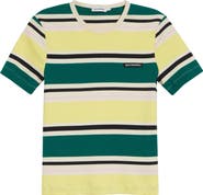 Marimekko Spurtti Helvi Cotton Blend Rib T-Shirt