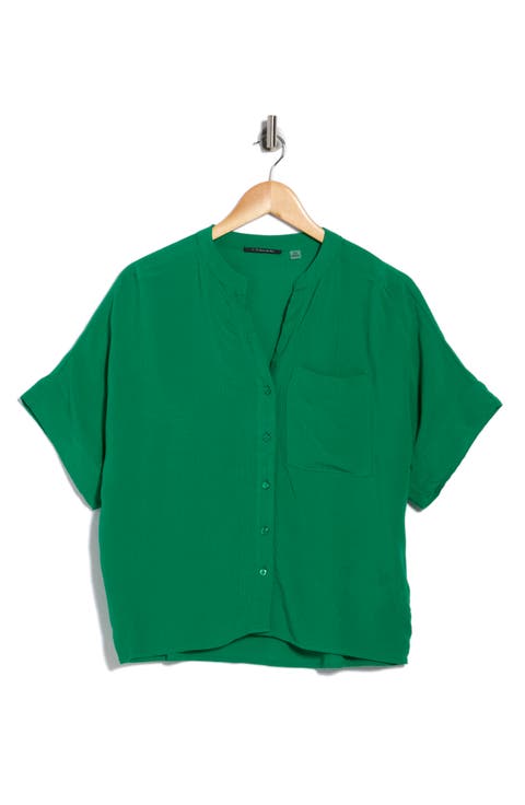 Split Neck Shirt