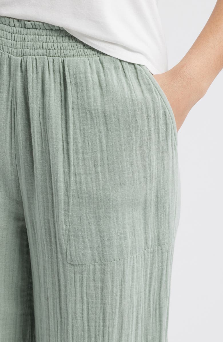 beachlunchlounge Meadow Gaux Wide Leg Pants, Alternate, color, 