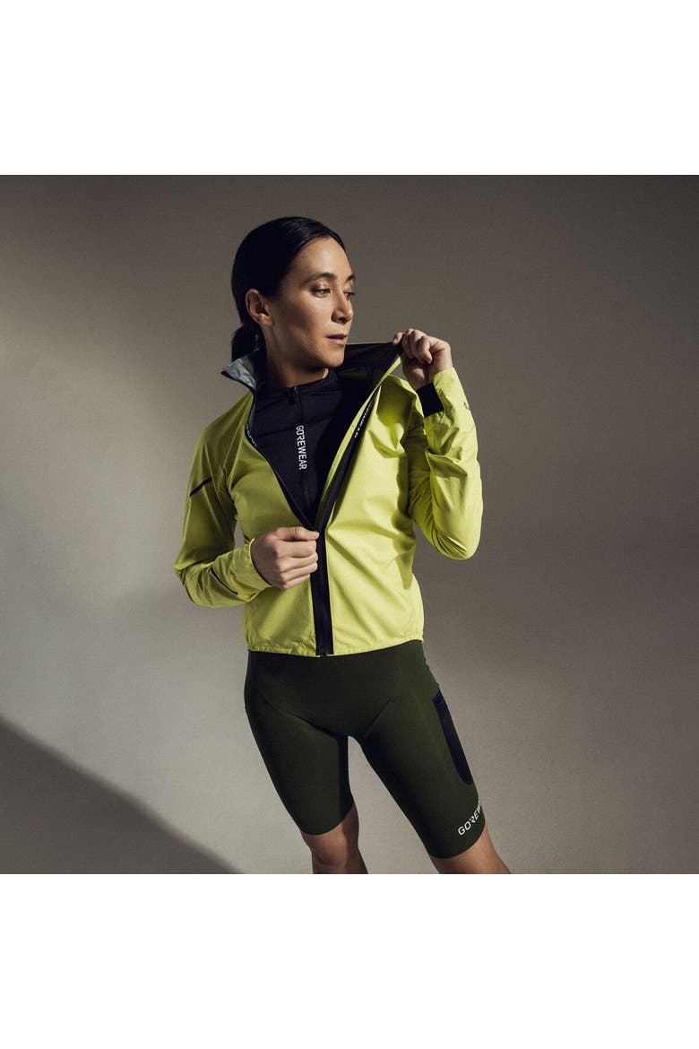 Spinshift Gore-Tex Jacket - Women's, Alternate, color, Lime Yellow