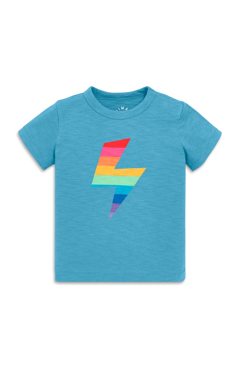 Primary Baby Rainbow Bolt Tee, Alternate, color, 