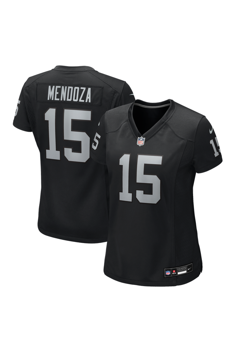 Women's Nike Fernando Mendoza Black Las Vegas Raiders Team Game Player Jersey, Main, color, Black
