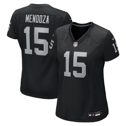 Women's Nike Fernando Mendoza Black Las Vegas Raiders Team Game Player Jersey