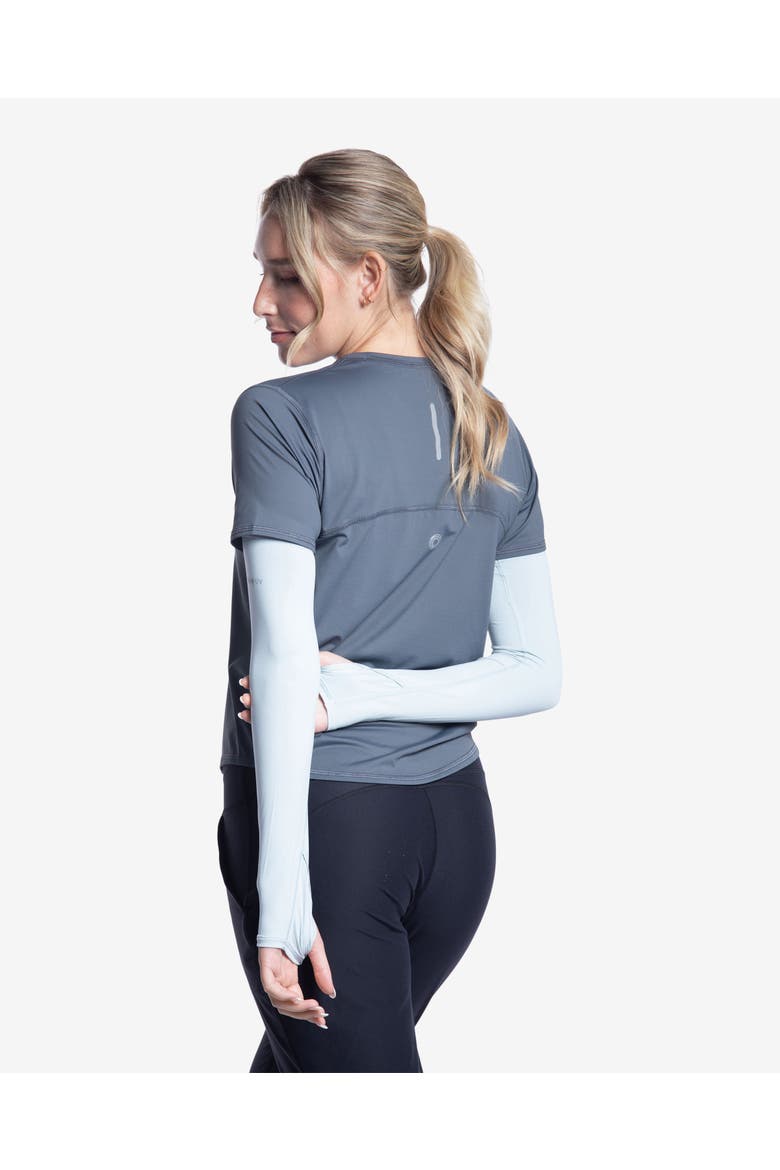 Unisex Sun and UV Ptection Arm Sleeves, Alternate, color, Soft Gray