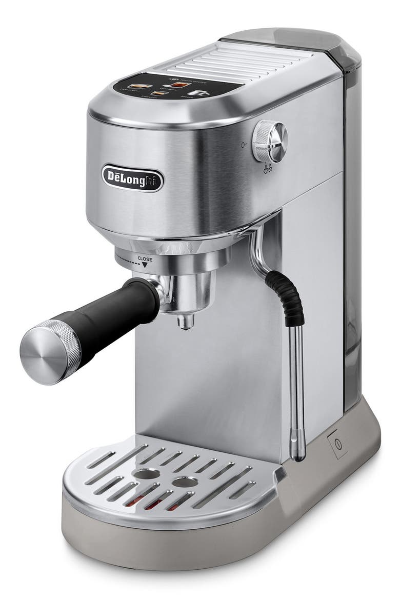 Dedica Duo Pump Espresso Machine, Main, color, METAL