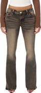 True Religion Joey Low Rise Flare Jeans