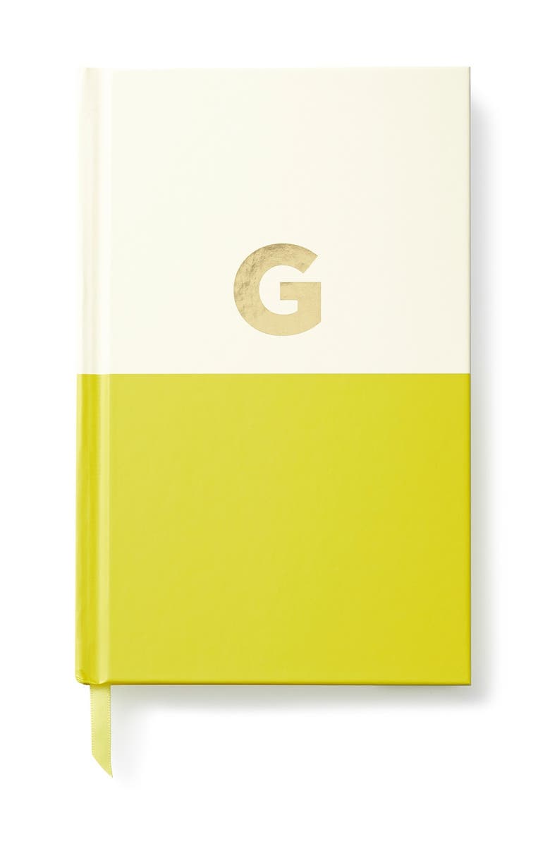 Kate Spade New York 'dipped' personalized journal, Alternate, color, 