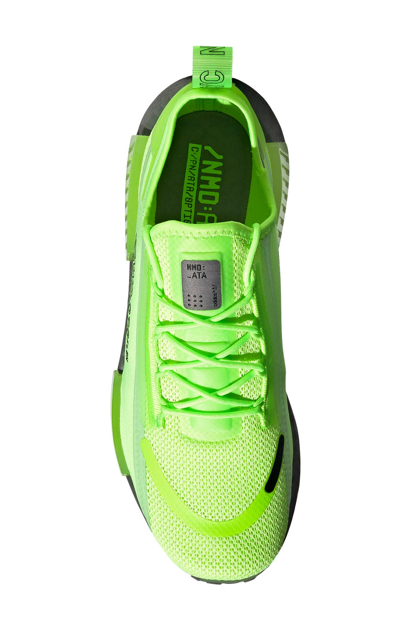 NMD R1 Spectoo Sneaker, Alternate, color, SIGNAL GREEN/ GREY / GREY