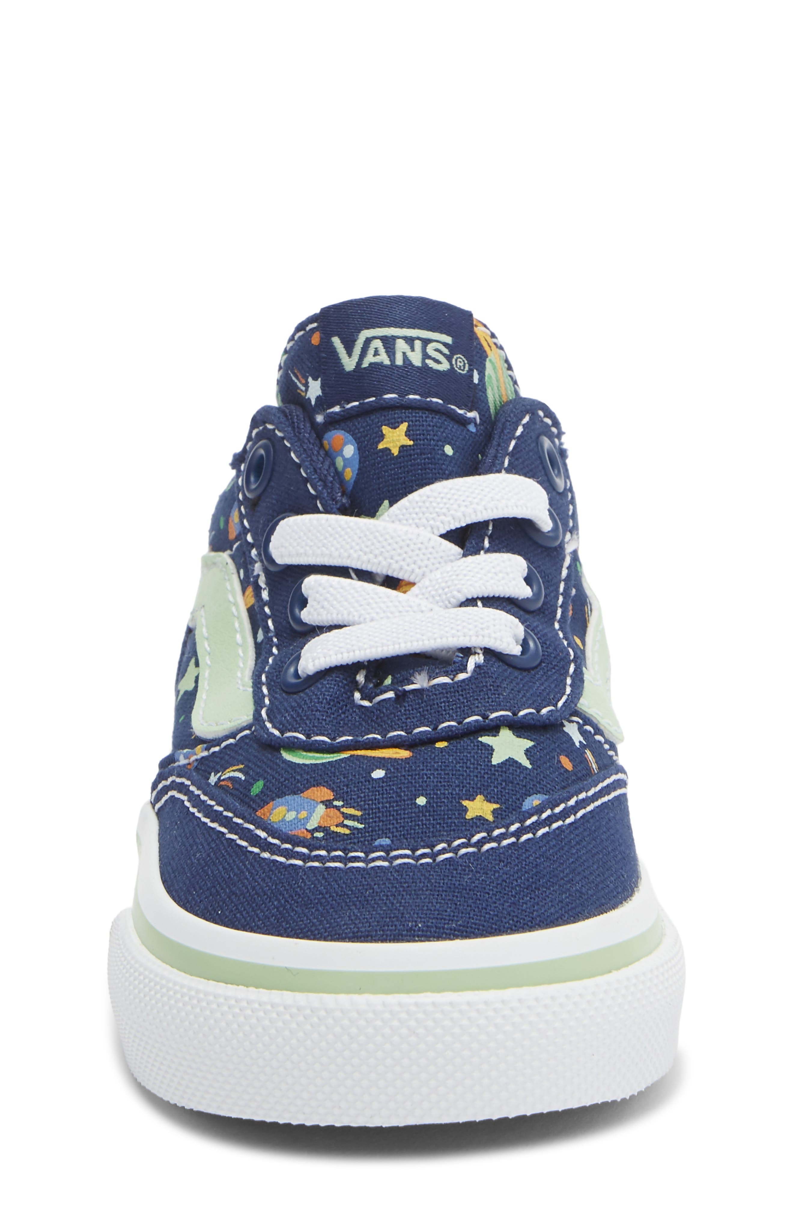Vans Kids' Brooklyn Slip-On Sneaker, Alternate, color, Out In Space Deep Indigo