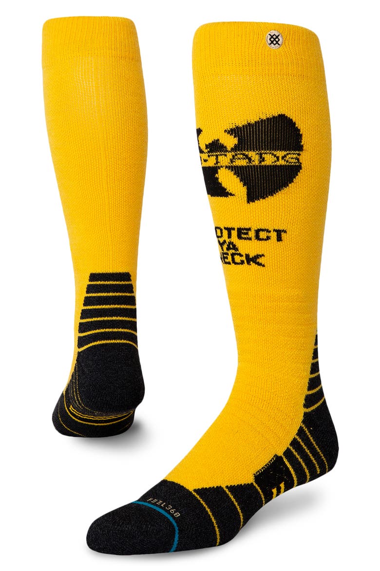 Wu Protect Ya Boot Socks, Main, color, YEL