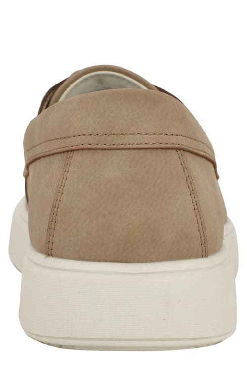 Calvin Klein Januse Boat Shoe In Taupe