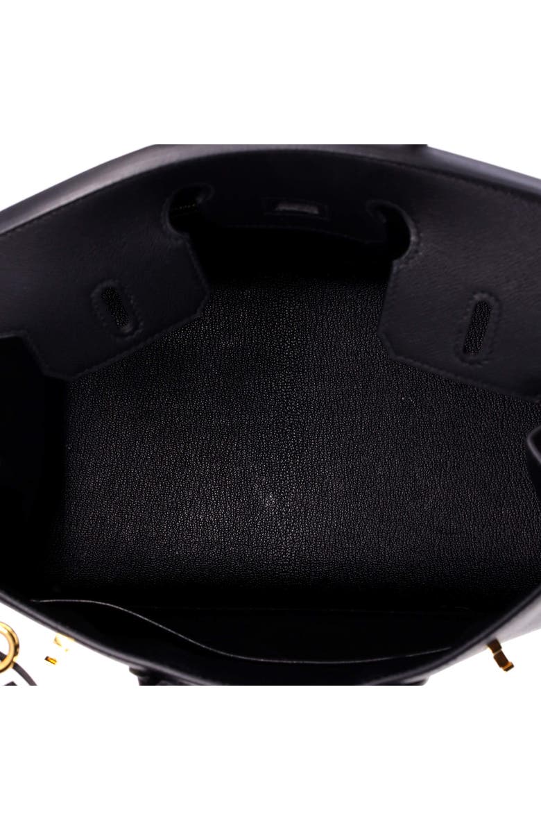 Pre-Owned Hermes Birkin Sellier Bag Black Madame with Gold Hardware 25, Alternate, color, Noir
