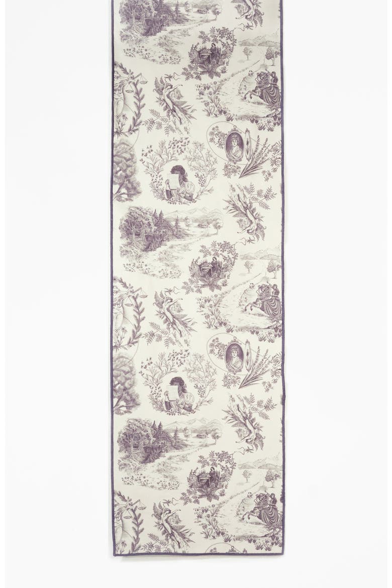 The Heroines Table Linens Set, Alternate, color, Plum
