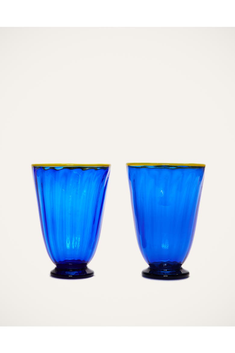 Rainbow Glasses Set Of 2, Main, color, Tinta Unita Blue