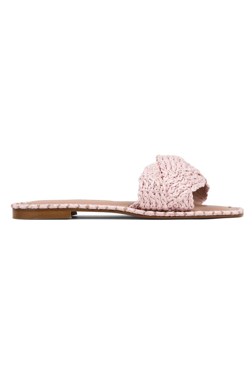 Donald Pliner Woven Slide Sandal, Alternate, color, Petal