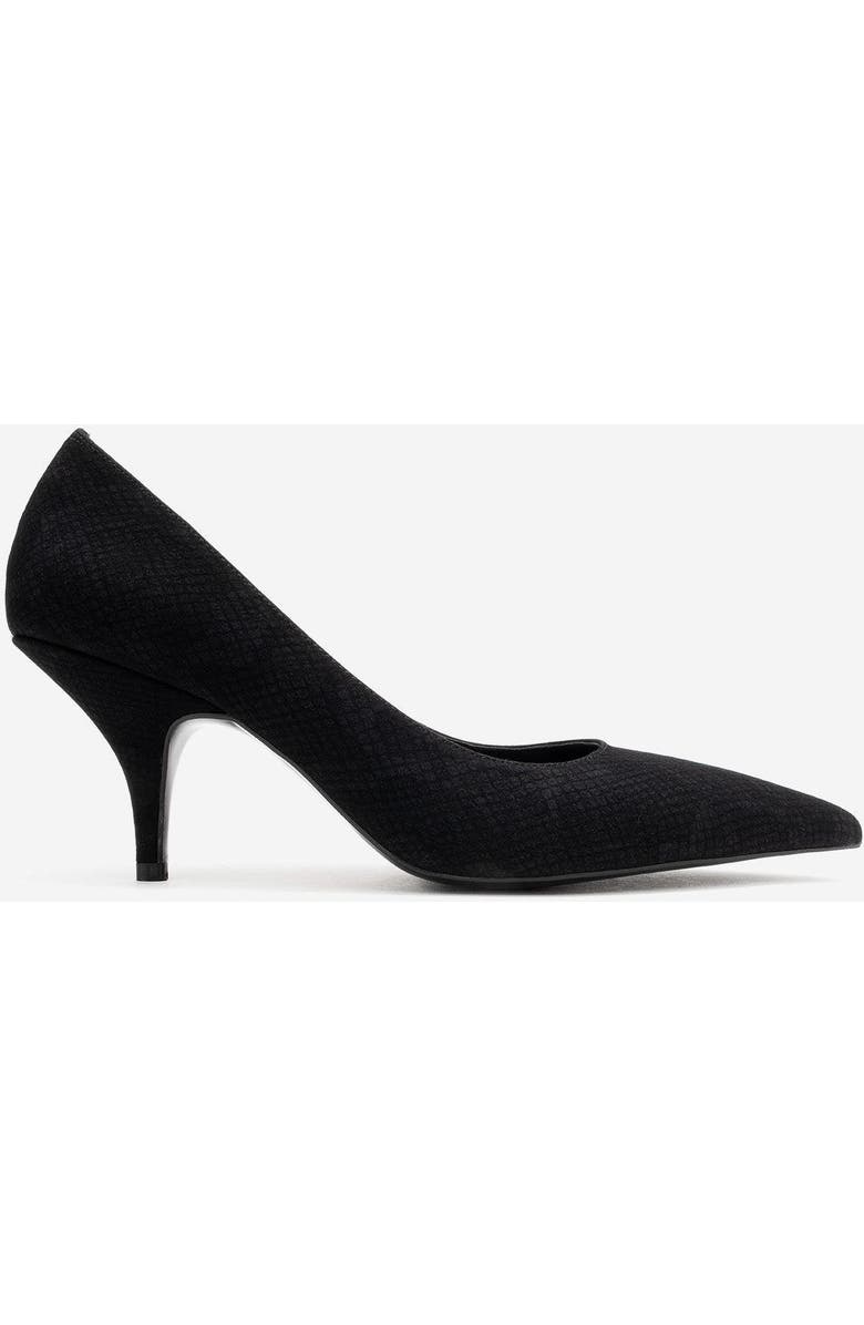 Prologue Shoes Marcus Pointed Toe Pump, Alternate, color, Black Pattern