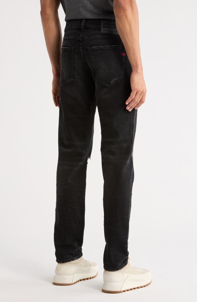 DIESEL<sup>®</sup> 2019 D-Strukt Slim Fit Jeans, Alternate, color, Black/ Denim