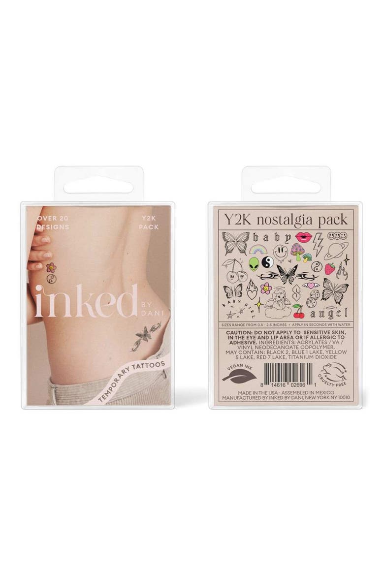 Y2K Nostalgia Temporary Tattoos video