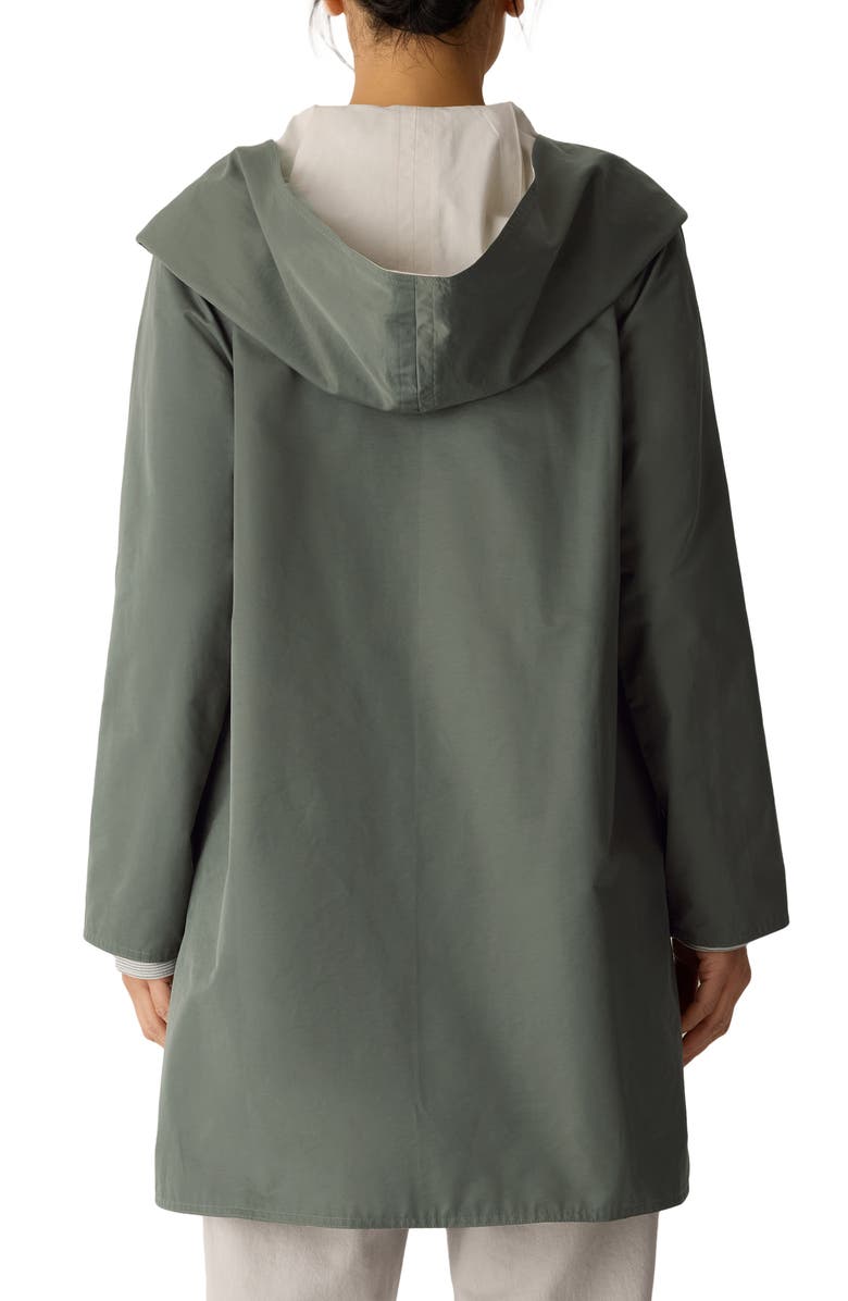 Eileen Fisher Hooded Reversible Coat, Alternate, color, 
