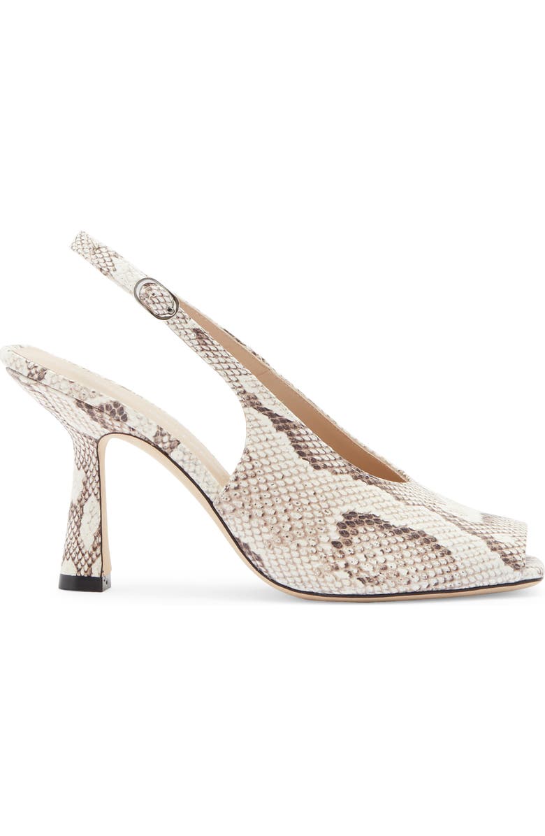 Stuart Weitzman Val Slingback Sandal, Alternate, color, Cream