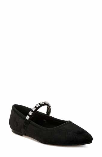 Aralia Water Repellent Pointed Toe Flat