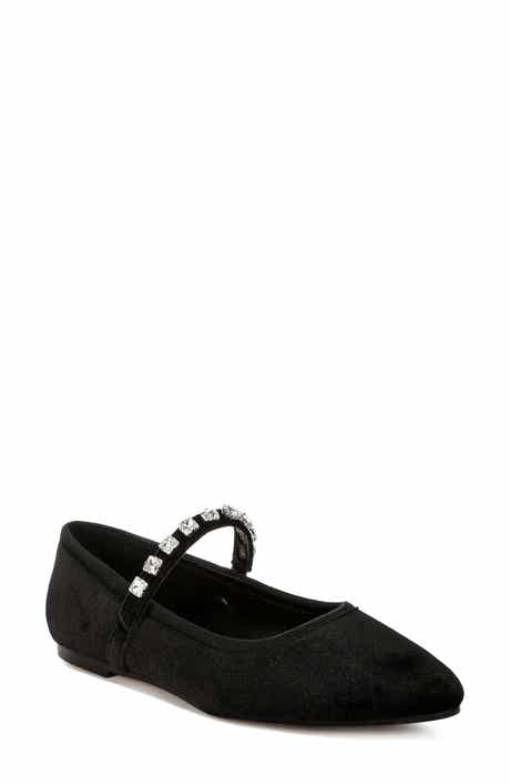 Rag & Co Aralia Water Repellent Pointed Toe Flat