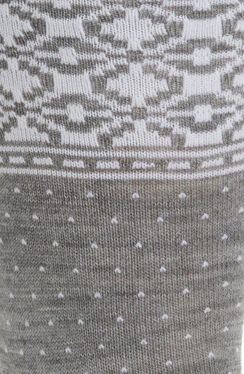 Nordstrom Fair Isle Wool Blend Socks In Gray