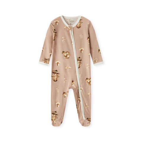 Organic Cotton Zipper Footed Romper (Baby)