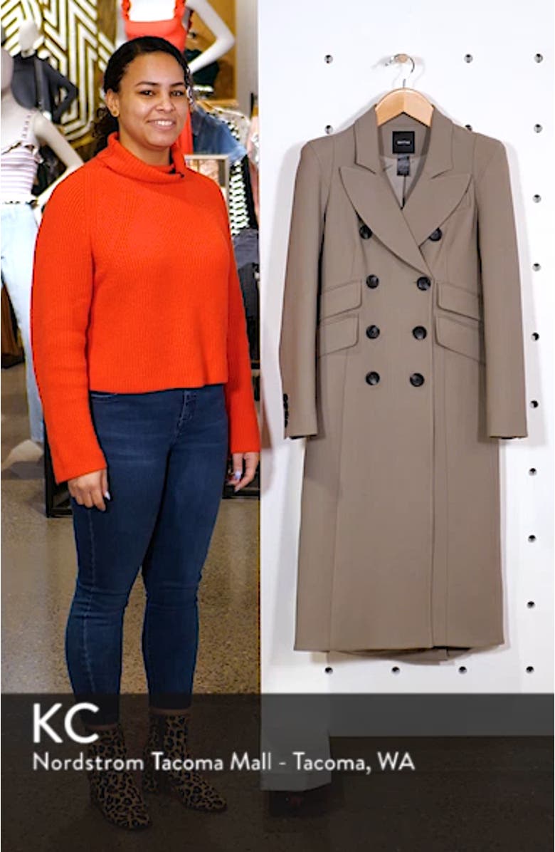 Pagoda Double Breasted Coat, sales video thumbnail