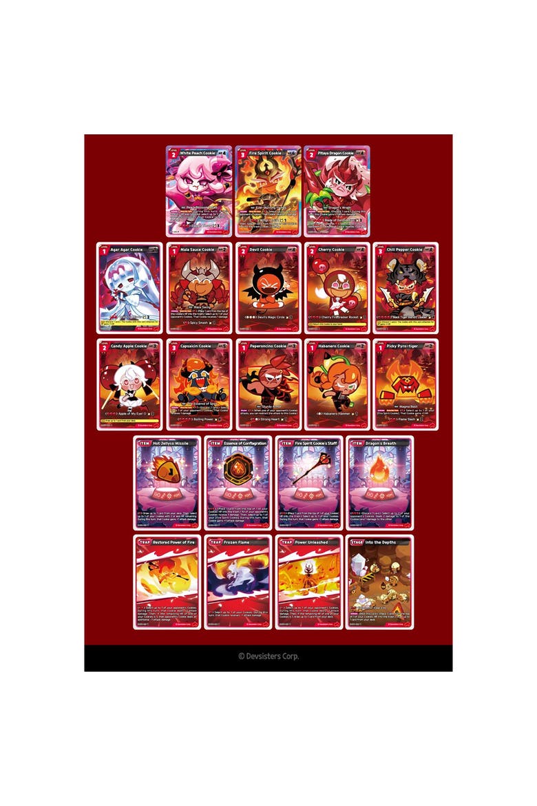 Flames of Immortality Trading Card Battle Game, Alternate, color, Multicolored