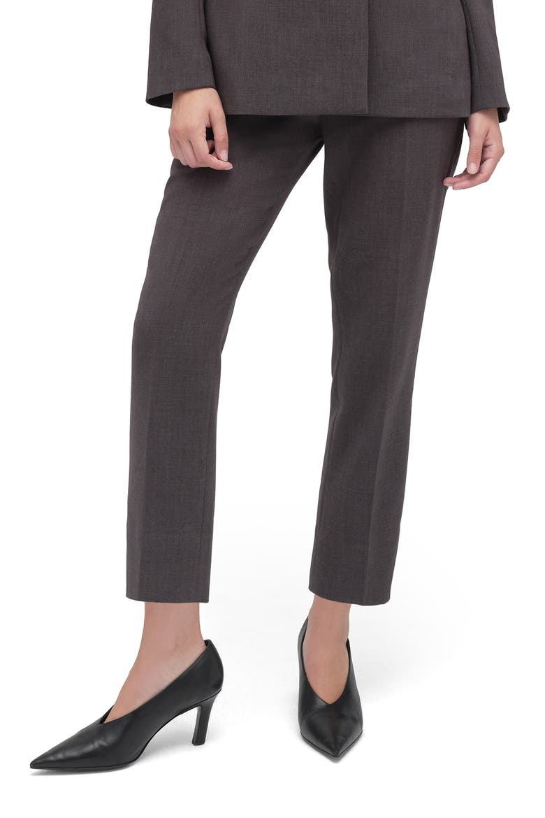 The Favorite Cigarette Ankle Pants, Alternate, color, GREY SUITING