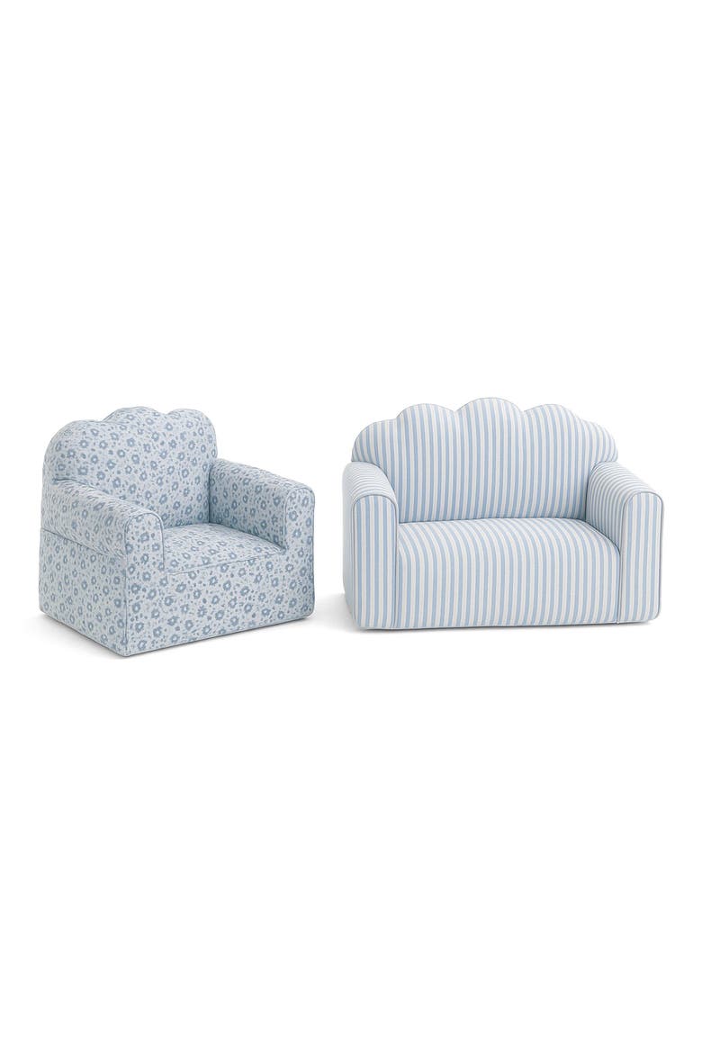 Smol Inflatable Chair & Couch Set, Main, color, BLUE