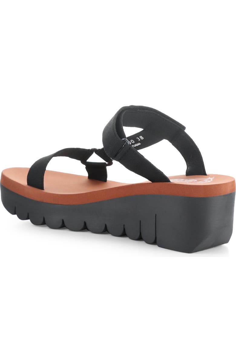 Fly London Yaka Platform Wedge Sandal, Alternate, color,