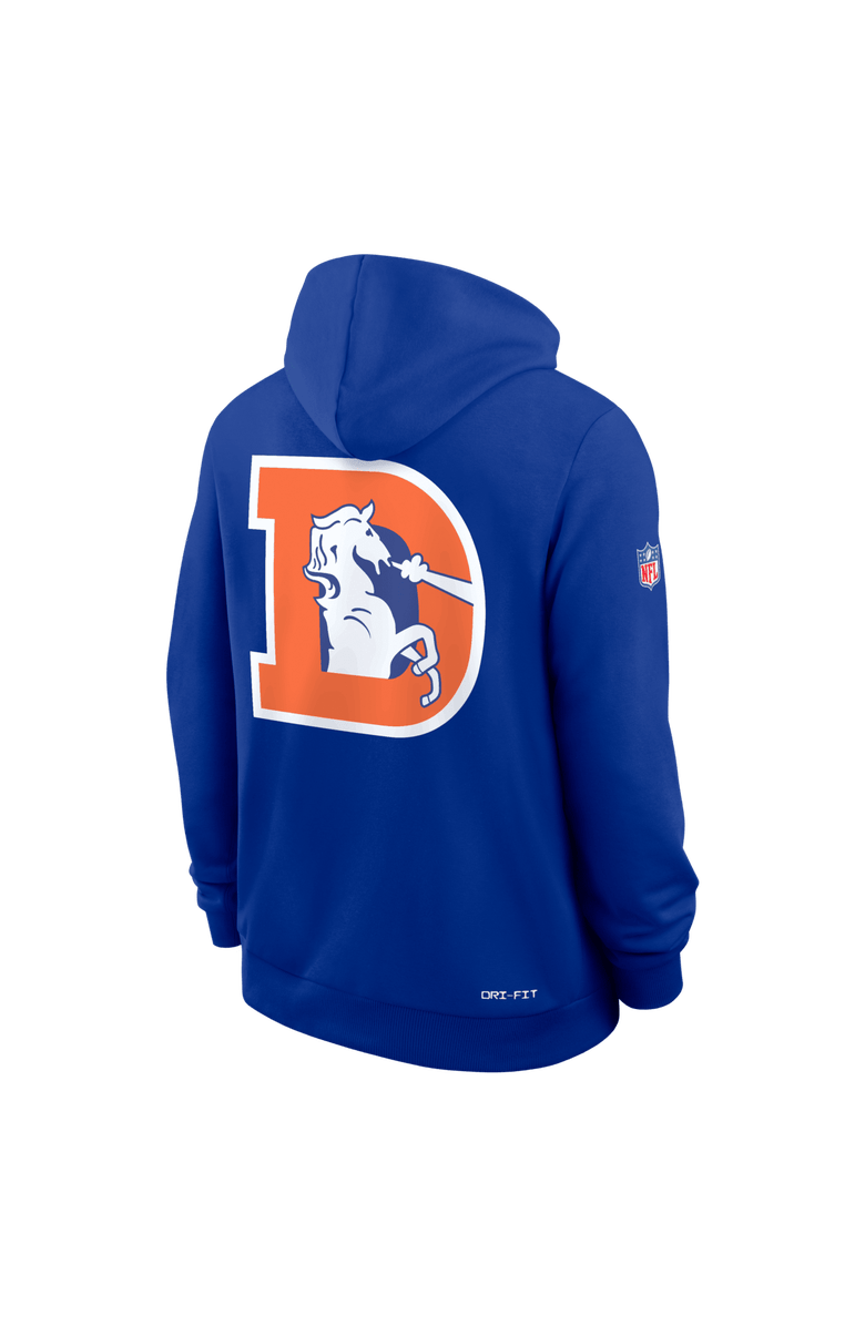 Nike Men's Nike Royal Denver Broncos Alt Sideline Standard Issue Dri-FIT Hoodie, Alternate, color, Royal