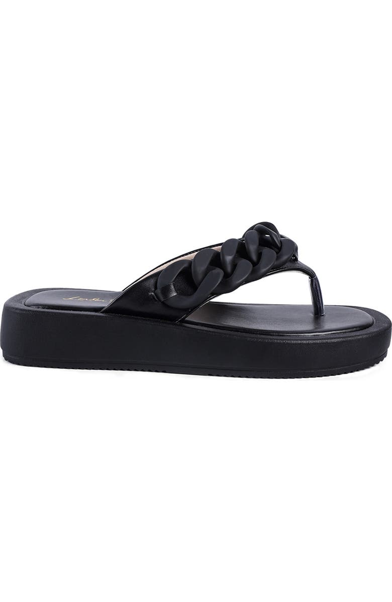 LONDON RAG Chain Flip Flop Sandal, Alternate, color,
