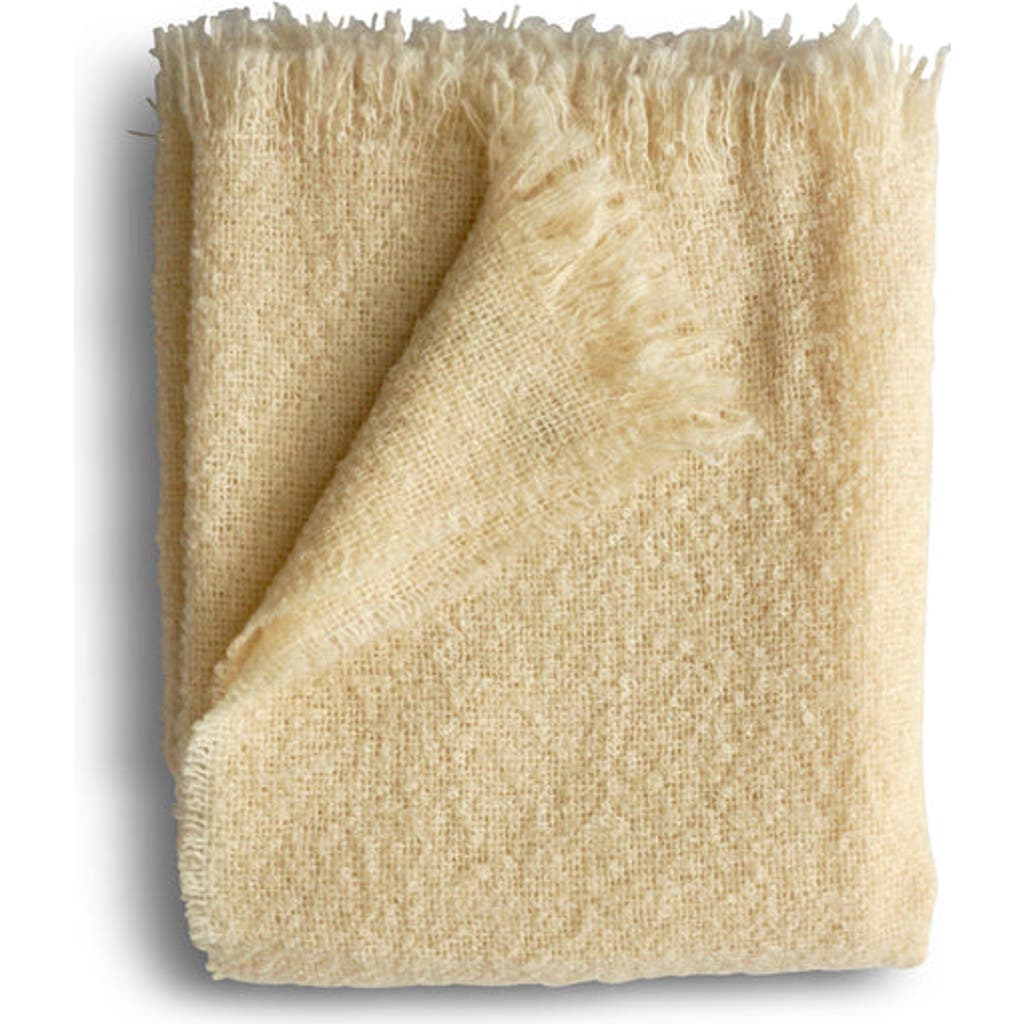 Evangeline Mohair Bouclé Throws