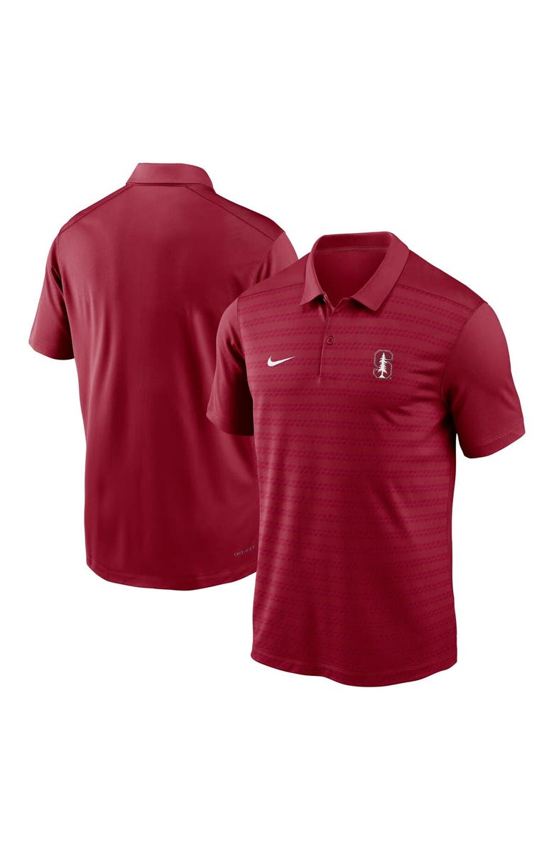 Nike Men's Nike Cardinal Stanford Cardinal 2024 Early Season Coaches Sideline Performance Polo, Main, color, Cardinal