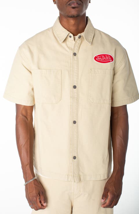 Short Sleeve Canvas Hell Shirt