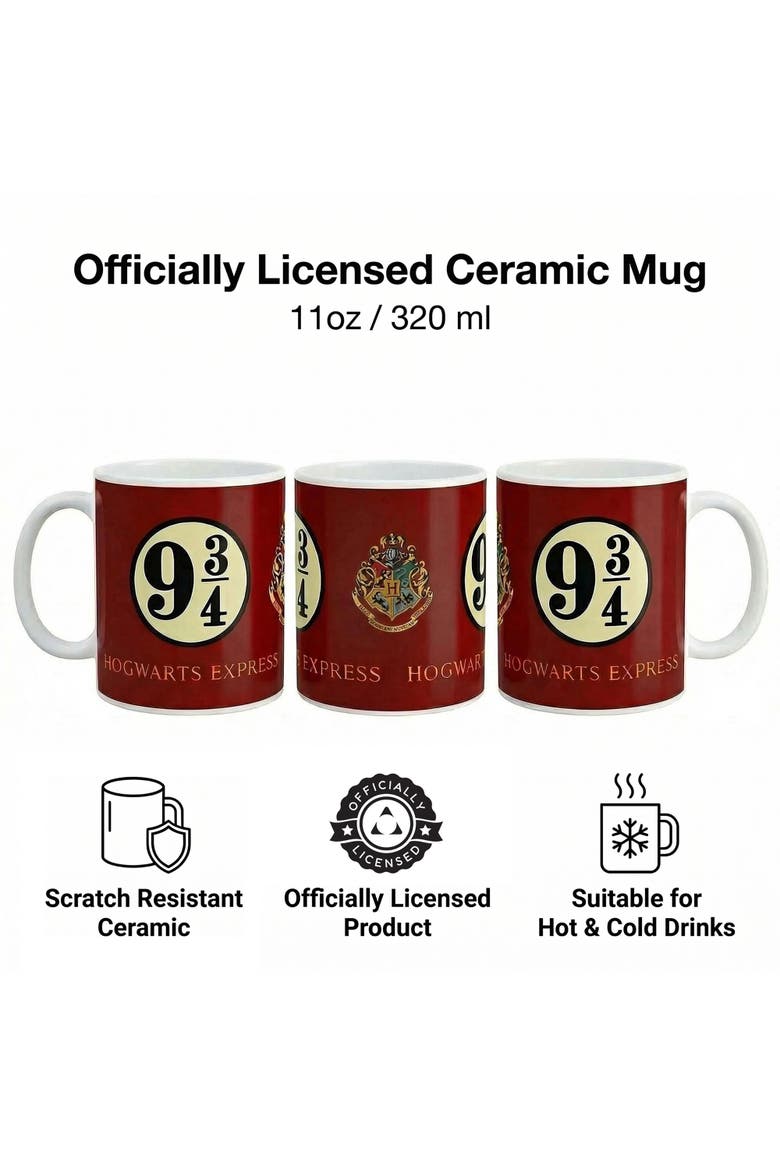 11 oz Harry Potter Ceramic Mug, Alternate, color, Multicolored