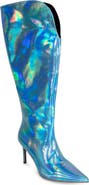 Smash Shoes Kay Faux Leather Knee High Boot