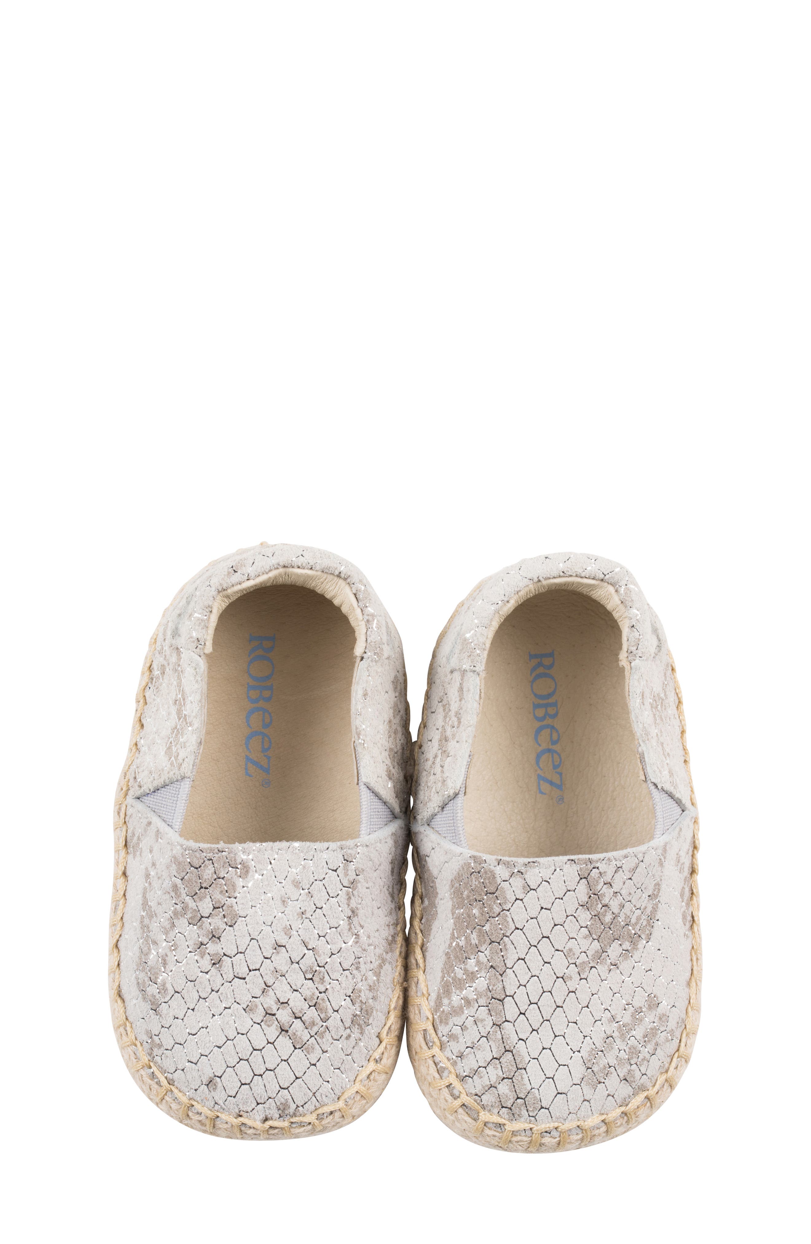Robeez<sup>®</sup> Ellie Espadrille Crib Shoe, Alternate, color, 