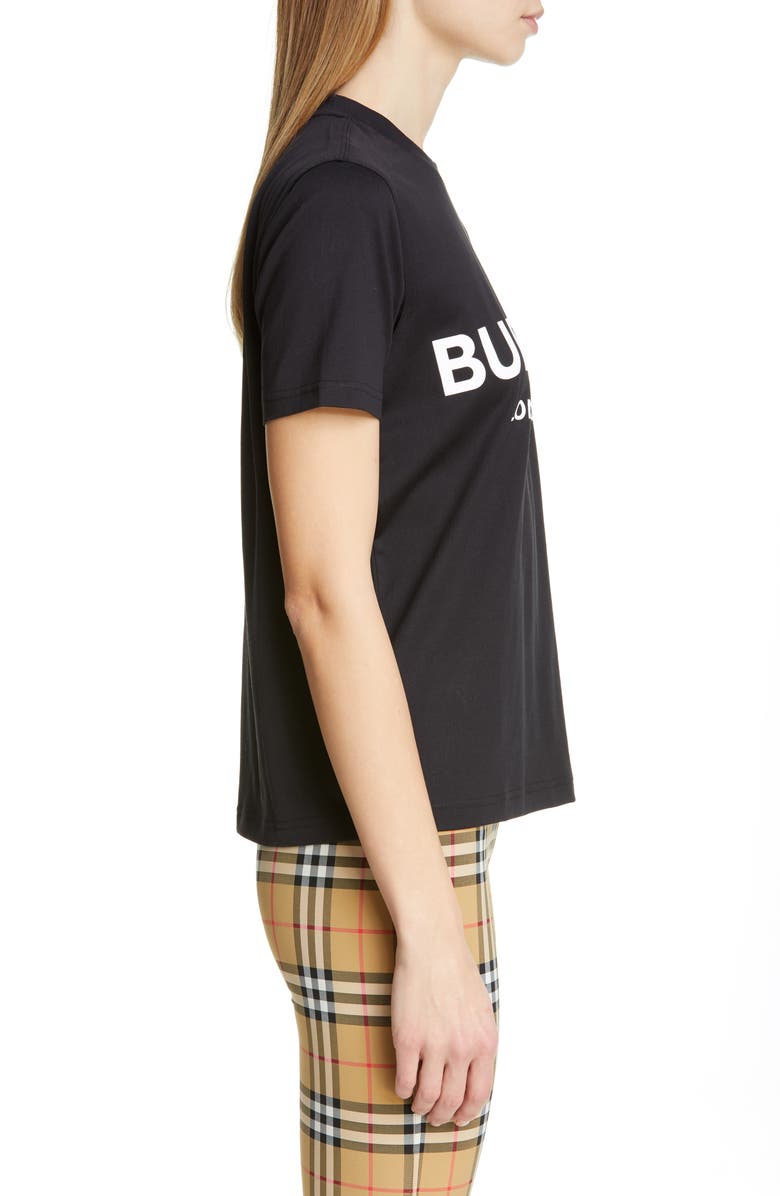 Burberry Logo Print Tee, Alternate, color, 