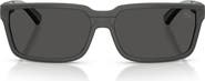 Burberry 61mm Rectangle Sunglasses