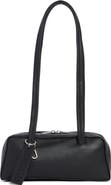 Baggu Small Recycled Leather Bowler Shoulder Bag