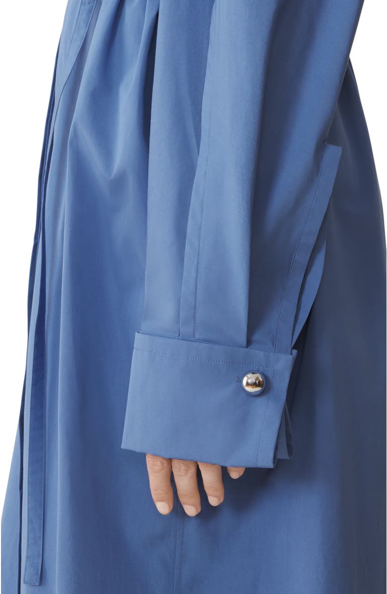 Lanvin Shirt Dress In Poplin Cotton, Alternate, color, Jeanne Blue