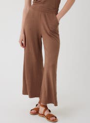 Majestic Filatures Stretch Linen HD Wide Leg Pant