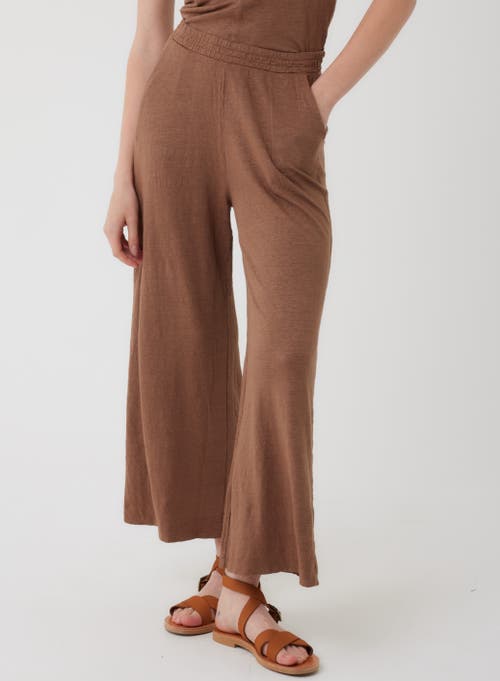 Majestic Filatures Stretch Linen Hd Wide Leg Pant