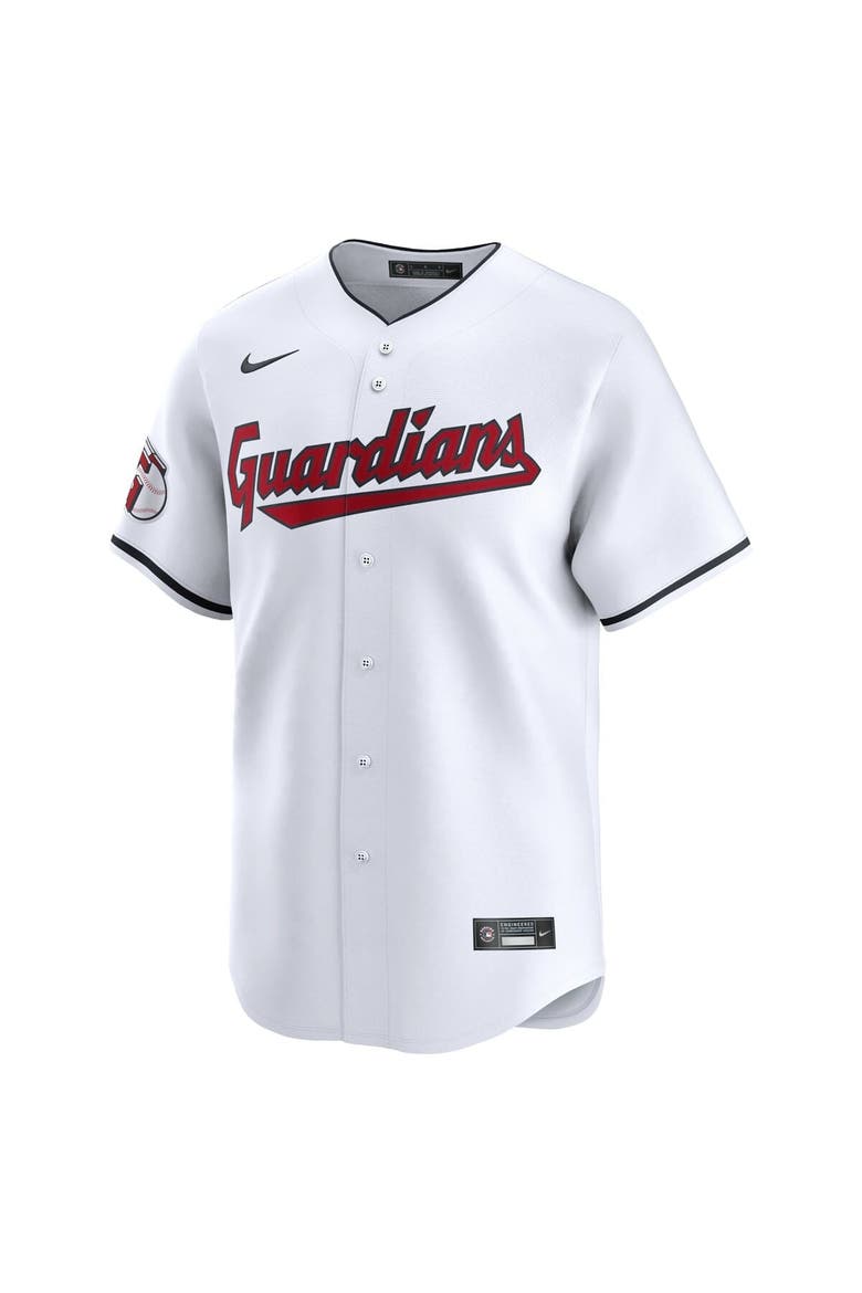 Men's Nike David Fry White Cleveland Guardians Home Limited Player Jersey, Alternate, color, White