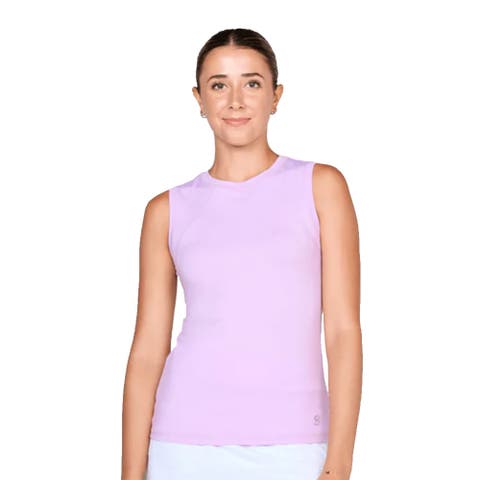 UV Colors Womens Sleeveless Tennis Shirt